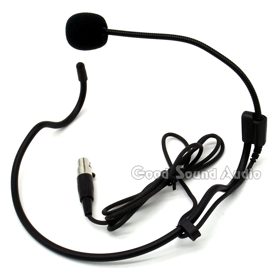 5 шт. Mini XLR 4 Pin TA4F разъем головной убор ушной крючок гарнитура микрофон Микрофон