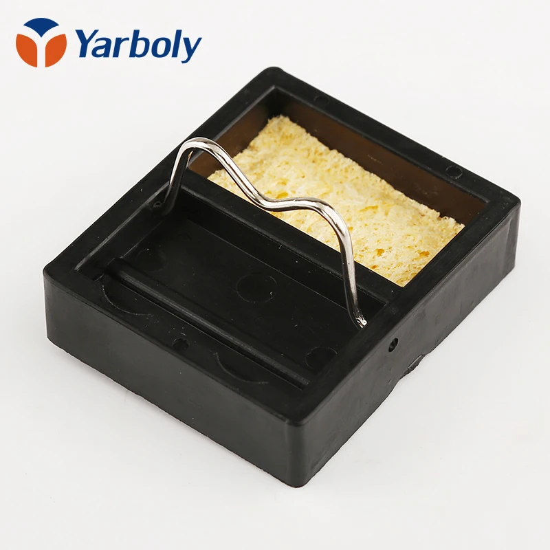 

New Soldering Iron Gun Stand Holder Support Station Metal Base and Solder Sponge