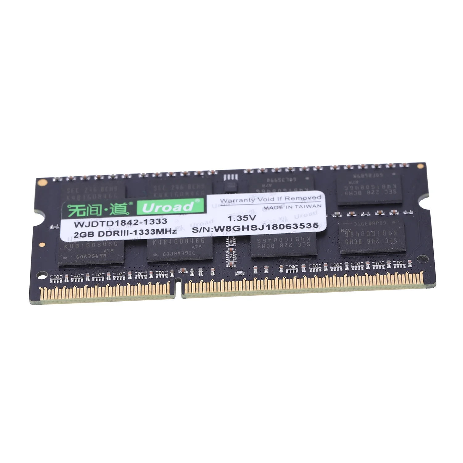 Ноутбук Uroad DDR3 1,2 V sodimm ОЗУ память ноутбука