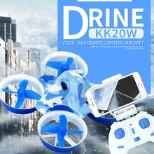 Flytec KK2DW RC Selfie Drone 2.4G 3D Foldable Flying Drone with 0.3MP WIFI FPV Camera mini drone quadcopter Rc helicopter