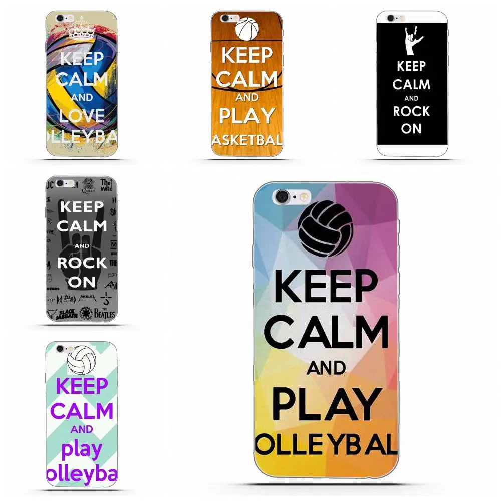 Арт-чехол Wexoeq из ТПУ для Huawei Honor 4C 5A 5X 6A 6C 6X 7X 9 V8 V10 Mate 7 8 10 P9 P20 Pro Lite Play Keep Calm Rock On |