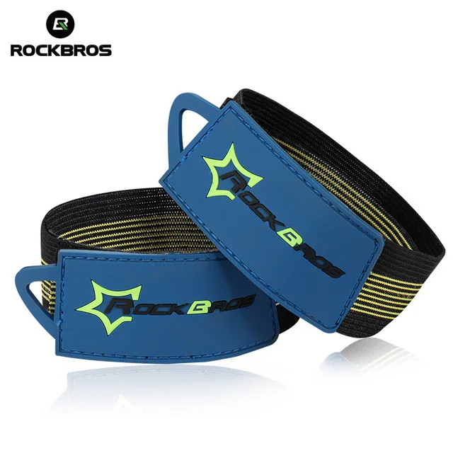 

ROCKBROS Cycling Ankle Support Protect Running Bicycle Pressurizable Bandage Outdoor Sports Sweatband Safety Ankle Protector