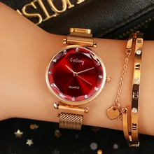 Feminino женские часы Relogio кварцевые роскошные часы со стразами сетчатый ремень модные из нержавеющей стали mujer женские наручные часы saati подарок