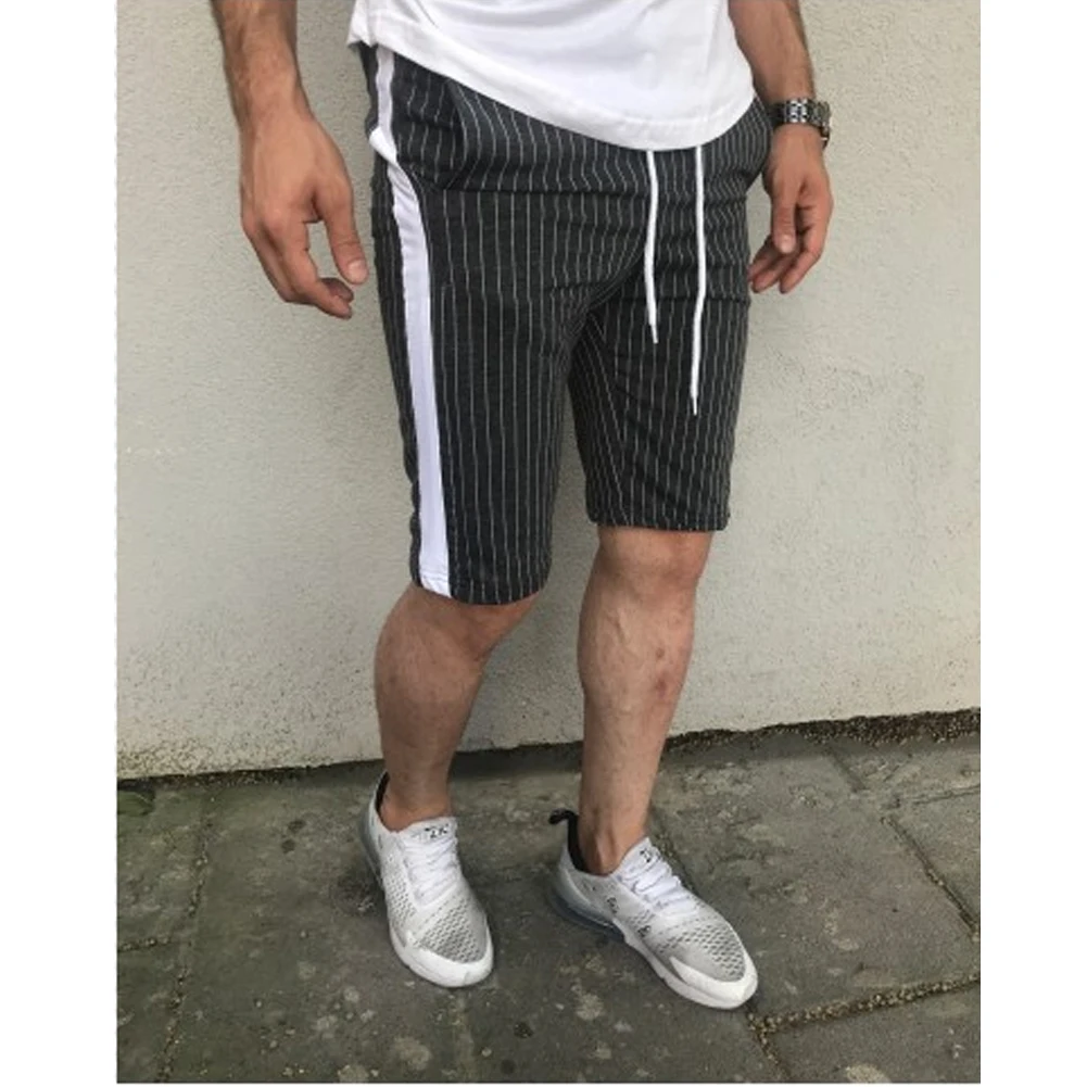 Новые полосатые мужские весенние осенние обтягивающие модные брюки для бега в стиле хип-хоп, прямые повседневные брюки, облегающие длинные штаны для фитнеса, M-2XL