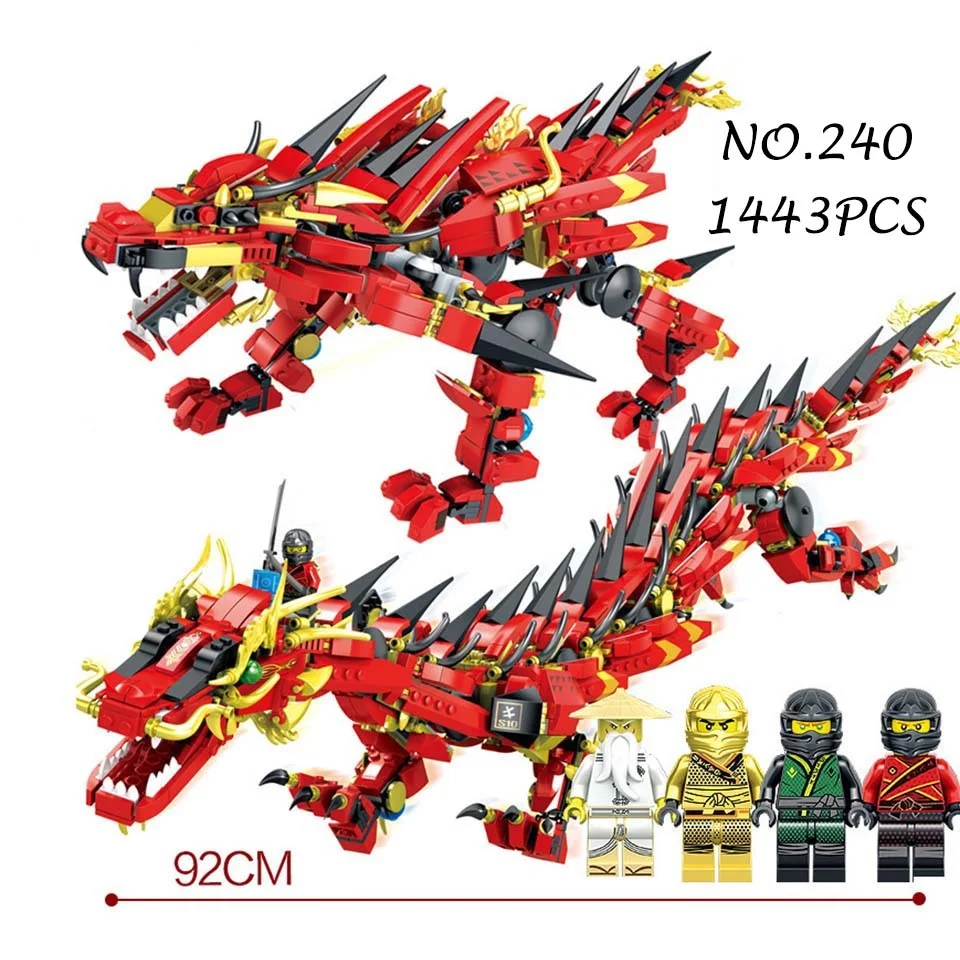 

Assemble Phantomed Ninja Dragon Knight Model Building Blocks Toys Educational Model Bricks Toys Gifts