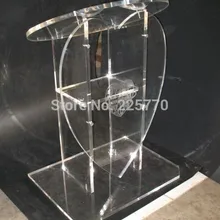 Церковный акриловый Подиум/в форме сердца акриловый церковный Lectern церковный из оргстекла Pulpit церковная из органического стекла Подиум