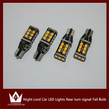 

Tcart Rear turn signal Tail Bulb 4 X For audi tt mk2 8j 2006-2014 Canbus Error Free T15 W16W 921 Car LED Lights
