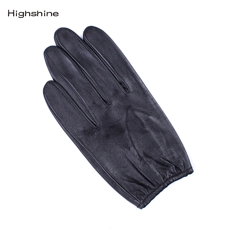 Мужские классические перчатки от High Shine Prime облегающие тактические из наппа с