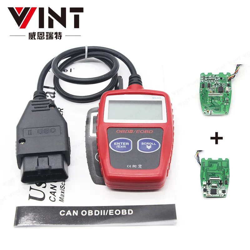 

VINTscan MS309 OBD2 OBDII EOBD Scanner Car Code Reader Data Tester Scan Diagnostic Tool