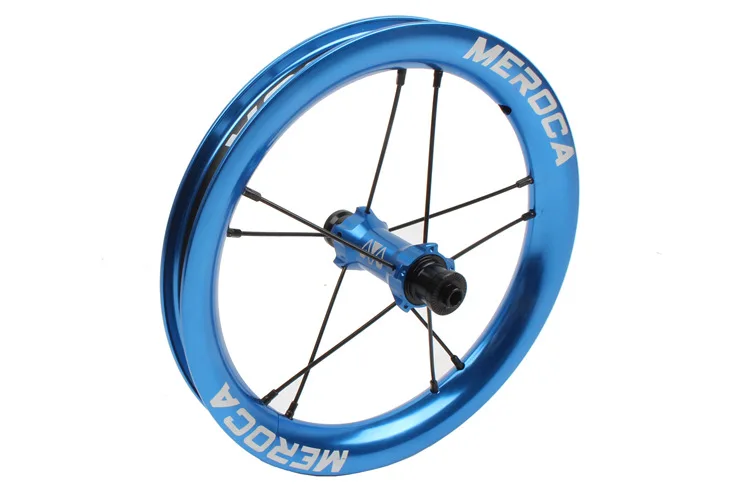Clearance MEROCA Sliding kids Bike Wheel Set 12 inch wheelset K Bike S Balance Bicycle Modification High Rim sealed Bearing Palin Wheels 6