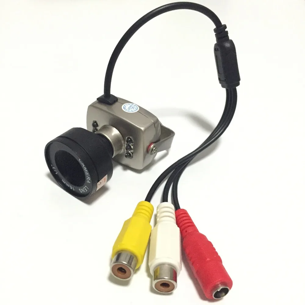 16 мм объектив проводной CCTV мини камера безопасности Цвет 940nm ночное видение