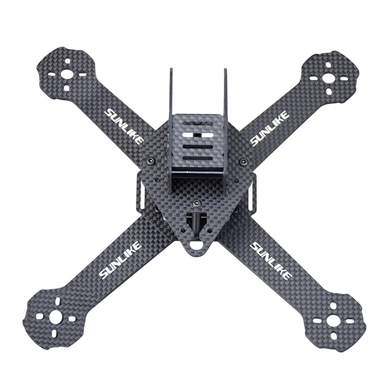 

S210C Mini 210mm Frame Kit Super Light Pure Carbon Fiber DIY Racer Quadcopter 3-4mm Frame with PDB