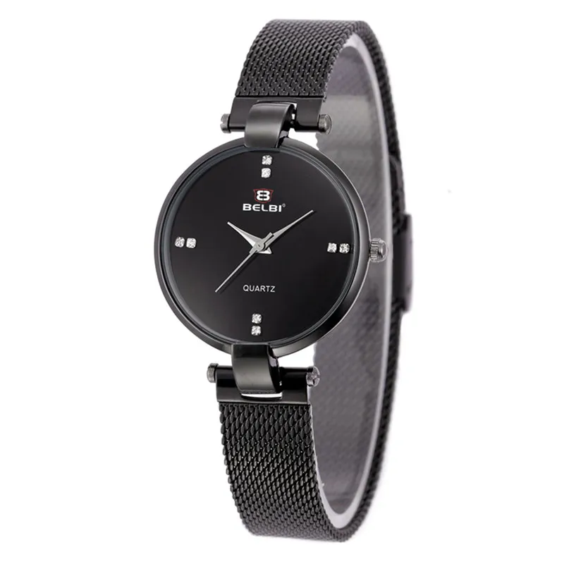 BELBI Watch Women Fashion Luxury Watch Reloj Mujer Stainless Steel Strap Ladies Quartz Watch Women Watches BELBI Watch Women Fashion Luxury Watch Reloj Mujer Stainless Steel Strap Ladies Quartz Watch Women Watches