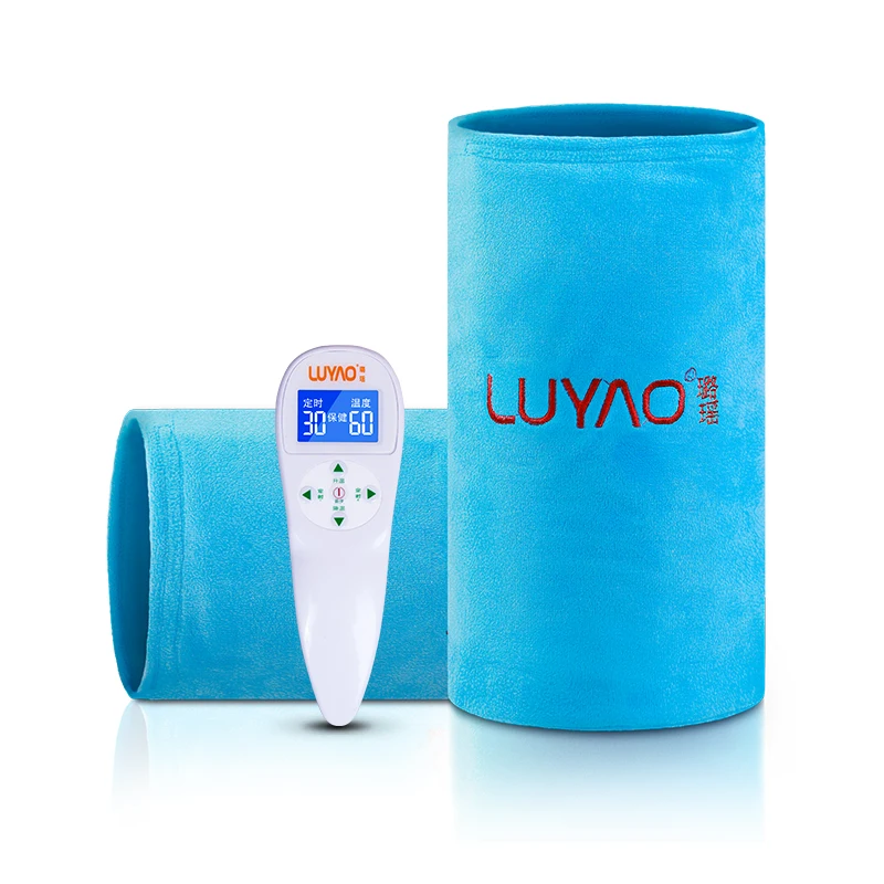 

Electro-thermal Knee Protector Keep Warm Old Cold Leg Leggings Hot Moxibustion Knee Hot Compress In Winter Elegent Sky-blue