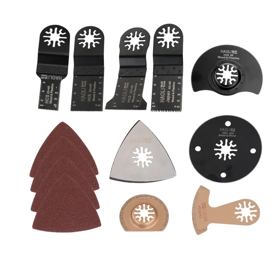 34 pcs/set Oscillating Tool Saw Blades accessories fit for Multimaster
