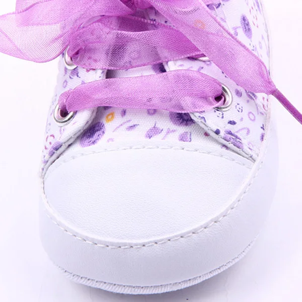 3 размера; детская обувь с цветочным принтом на мягкой подошве для маленьких девочек; нескользящие кроссовки; Новинка