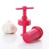 Practical Kitchen Cooking Tools Garlic press Crusher Presser screw squeeze Peeler Garlic Crusher Random Color 2