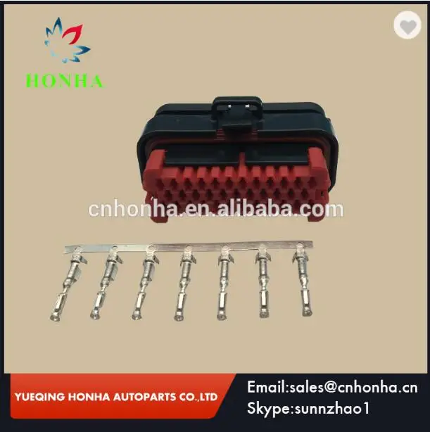 Разъем AMP 776164 1 Автомобильный разъем Ecu 35 позиций прямоугольный корпус черный