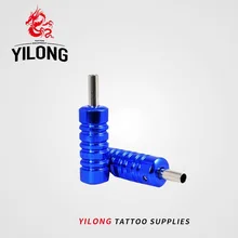 YILONG 1 шт. машинка для нанесения татуировки рукоятка с задней стволовой 25 мм ручка татуировка Трубная машина наконечник Комплект многоцветный