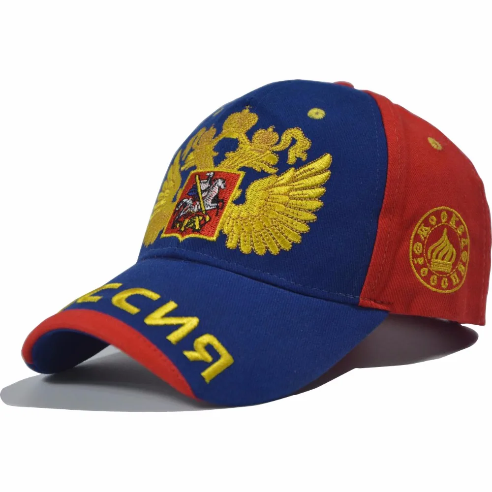 BDLJ Новинка унисекс 100% хлопок уличная бейсболка герб России вышивка Snapback модные