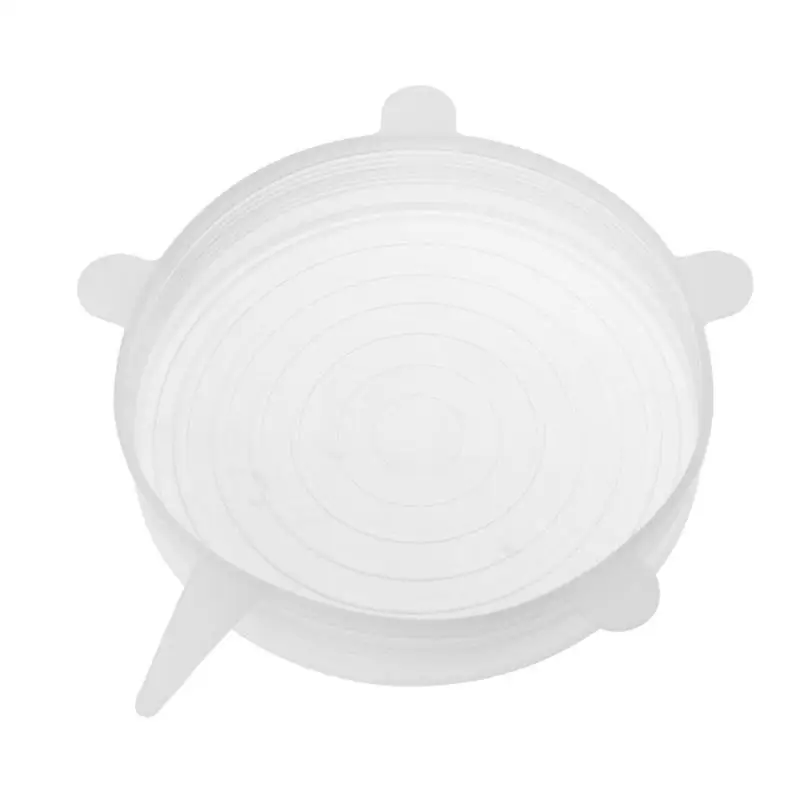 Многоразовые эластичные силиконовые крышки пищевая обертка миска кастрюля крышка крышки для кухонной посуды кухонный холодильник принадлежности аксессуары