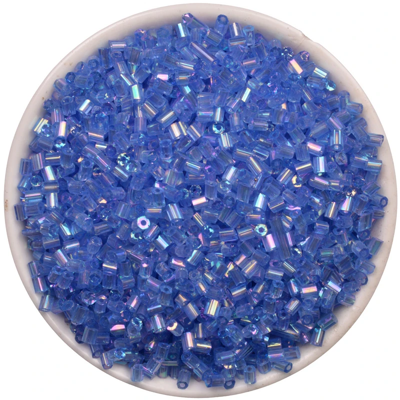 

1000pcs 2x3mm Seed Beads Czech Cylindrical Glass Tube Bugle Beads For Necklace Bracelets Loose Beads DIY Jewelry Making