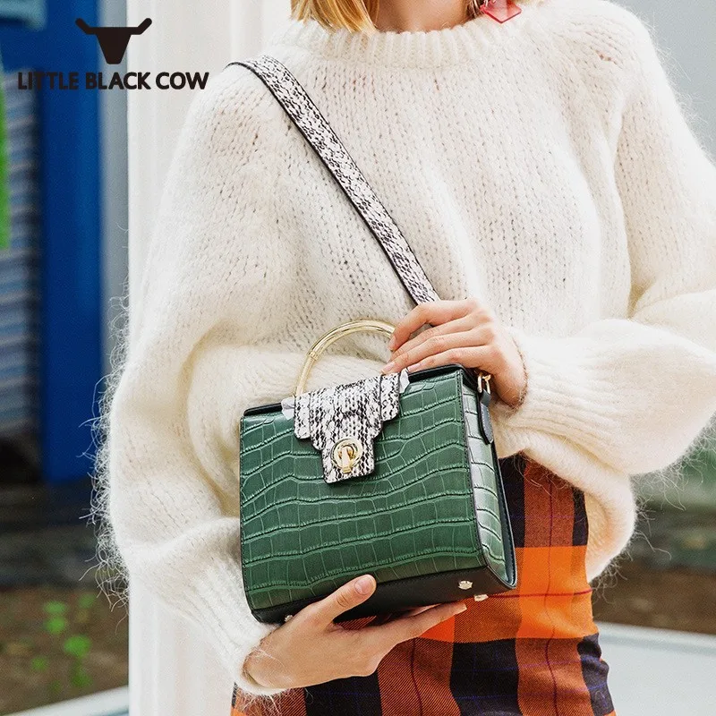 

Green Alligator Shoulder Bag Female Fashion High Quality Women Tote Bag Mobile Phone Office Ladies Bags Brand Small Crossbody