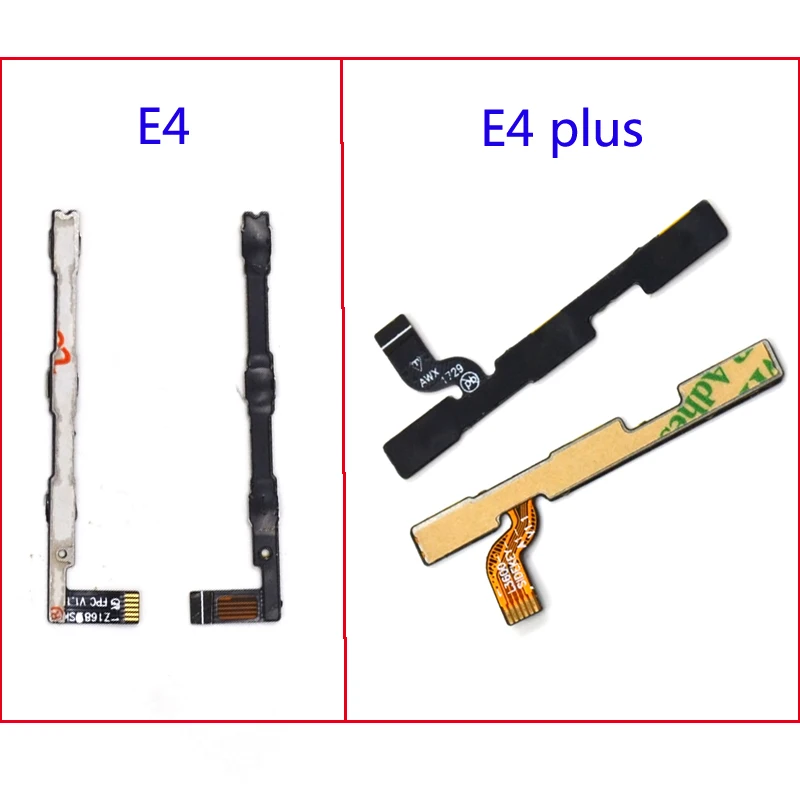 

100% Tested For motorola moto E4 E4 plus Power On/Off Key + Volume Side Button Flex Cable Reclaement parts Free shipping