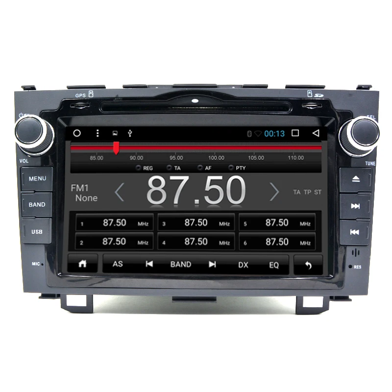 Excellent latest 2Din 4G WIFI BT SWC Android7.1 Car Stereo Radio for CRV stereo Player GPS Navi HeadUnit for Honda CR-V DVR reverse camera 2