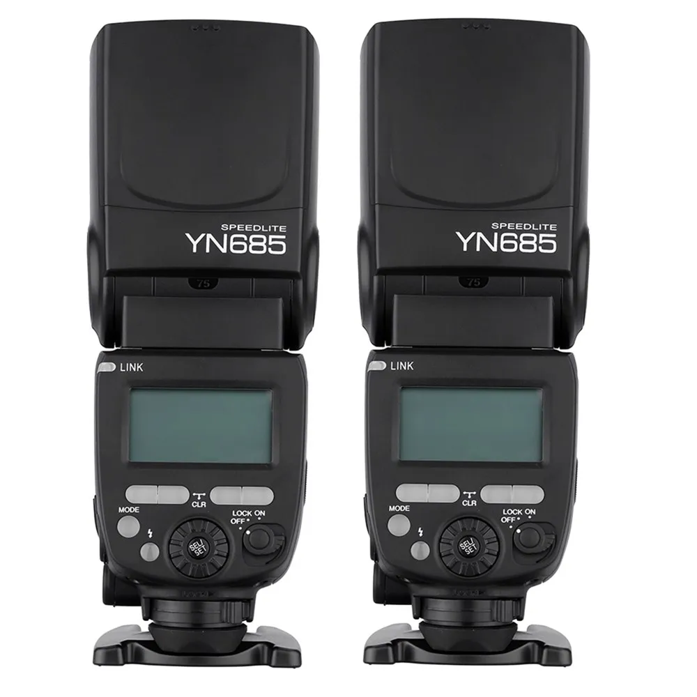 2x YONGNUO YN685 YN-685C  HSS Ttl- Speedlite  Canon 1Dx  1Ds 1D 5 5DIII 5D 5D 7D 70D 60D 50D 40D 7DII