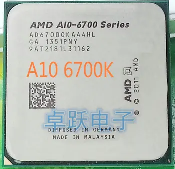 

AMD APU A10 6700 APU A10 6700k Socket FM2 QUAD CORE CPU 3.7GHz free shipping