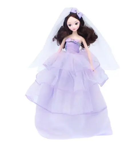 Free Shipping 29cm Kurhn Dolls Fashion Bride Doll For Girls Toys Wedding Gift Collection #7094 | Игрушки и хобби