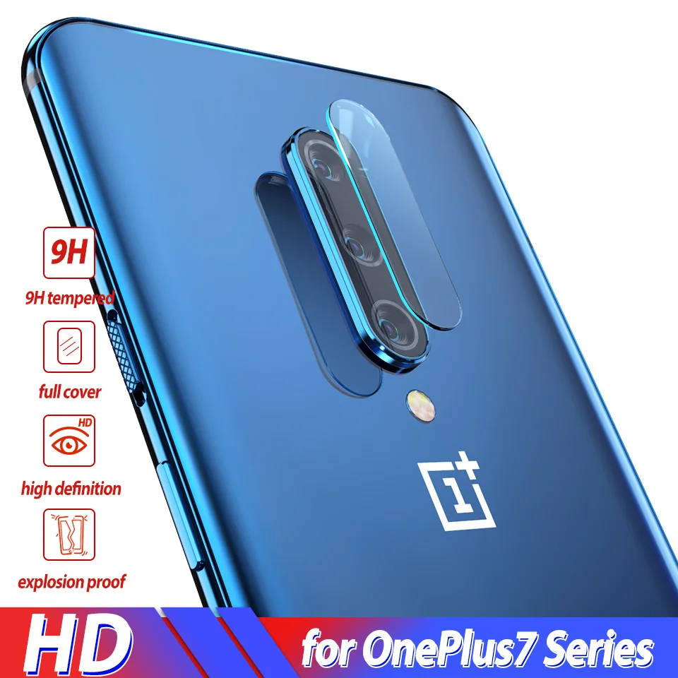 

2 Packs Camera Lens Glass for Oneplus 7 Pro 6 6T 5 5T Tempered Glass Screen Protector Phone Protective Glass for One plus 7 Pro
