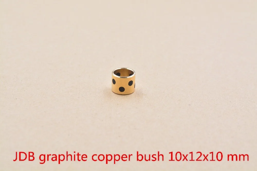 10mmx12mmx10mm linear graphite copper set bearing copper alloy bushing