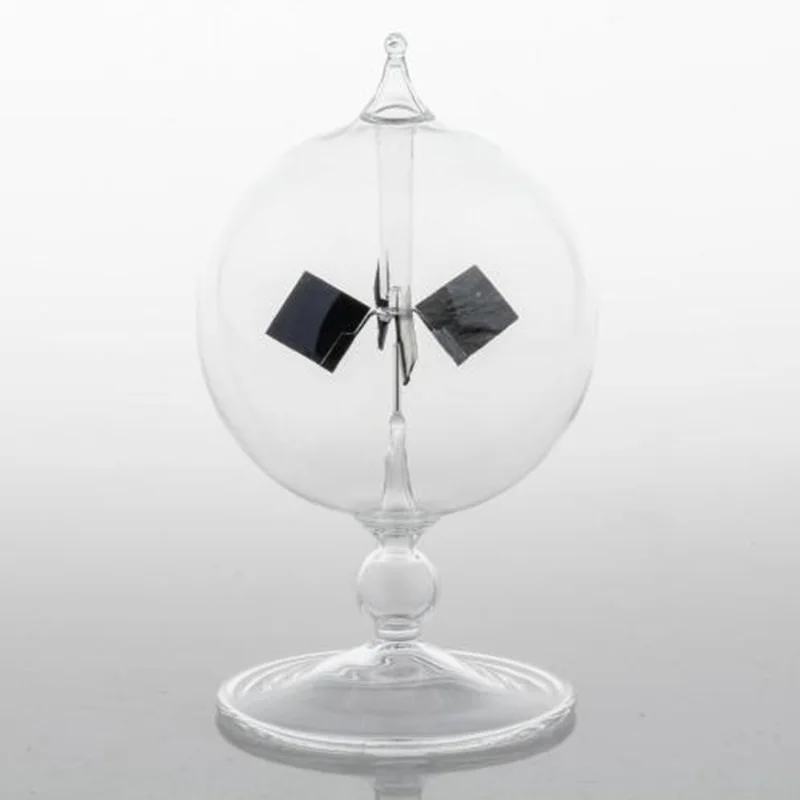 

New Solar Rotating Windmill Desktop Decoration Glass Ornaments Sun Toy Gadget Toys Educational Power Energy Robot Kit For Kids