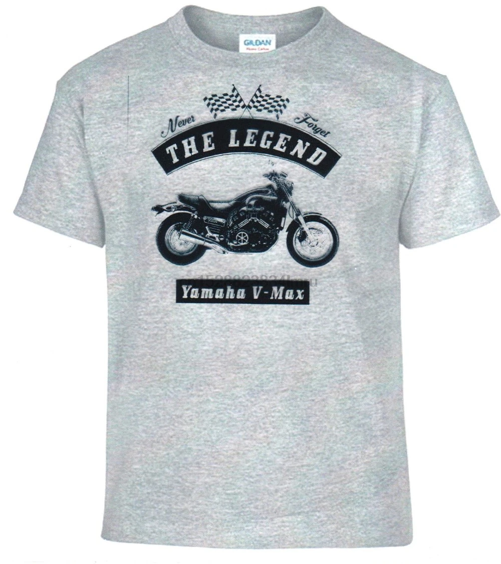 

Yam V-Max Vmax Bike Motorcycle Motorrad Young Timer Old Timer2019 New Fashion Low Price Round Neck Men Tees Neon T Shirts
