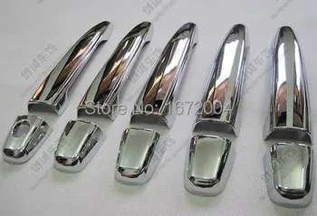

10pcs x Chrome Door Handle Cover Trim For TOYOTA Land Cruiser Prado FJ120 2003-2009