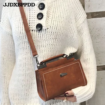 

JJDXBPPDD Messenger Bag Flap Shoulder Bag Travel Crossbody Bag women Casual Summer Solid Vintage Female Casual Messenger