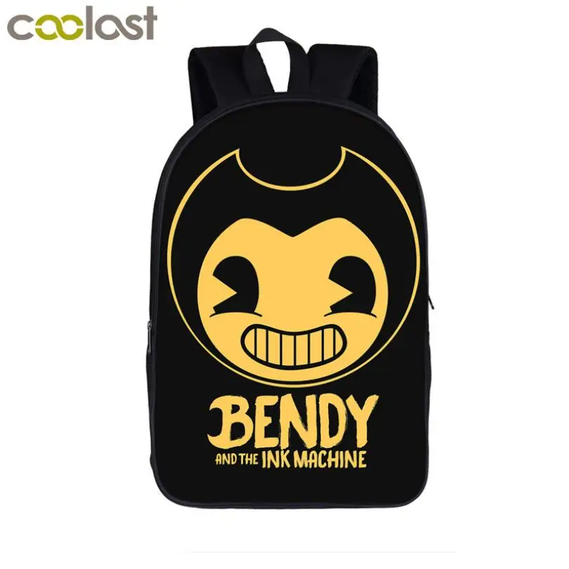 

2019 Bendy And The Ink Machine Backpack For Children School Bags Cartoon Game Printing Book Backpack Daily School Backpack