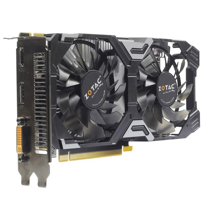 Видеокарты ZOTAC GTX 950 2GD5 Thunder GeForce TSI PA GDDR5 для nVIDIA Map GTX950 2GB б/у|Графические карты| |