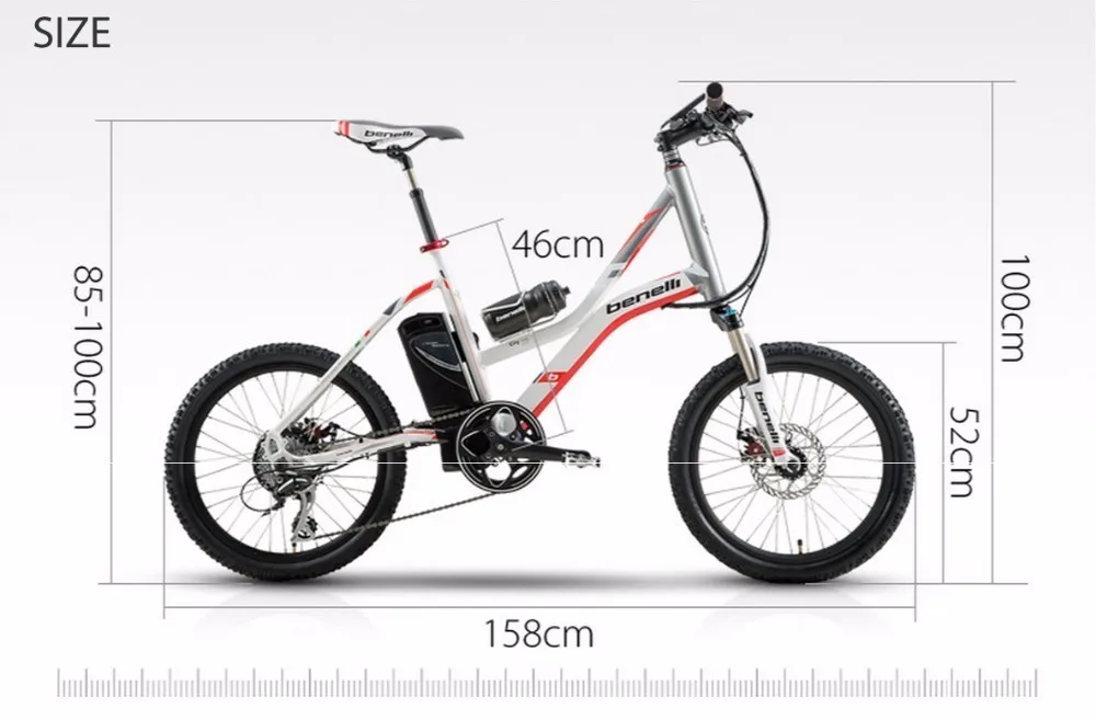 Top Bicycle Electric Motorcycle Electric Bicycle Ebike Monta Ñ A 36 V 20 Inches Mini Bike Electric Bicycle Mountain Litio 3