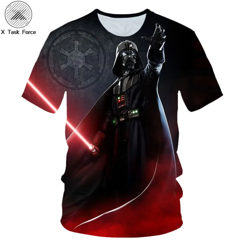 

Brand T-shirt Fashion Mens 3d t-shirt Star Wars Darth Vader Printed Summer Men/Women Casual Cool Tee shirts Dropship size S-6XL