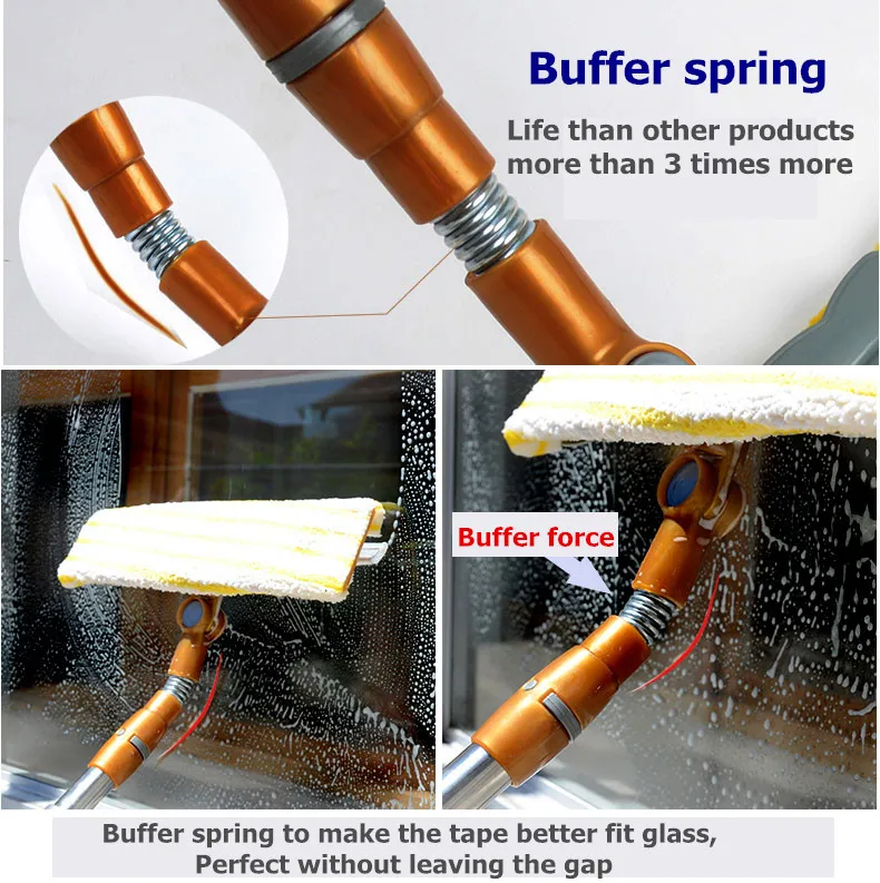 Инструмент для очистки стекол, волшебная палочка, щетка для пыли, домашние чистящие салфетки, двусторонний скребок для мытья, двусторонняя щетка для чистки стекол