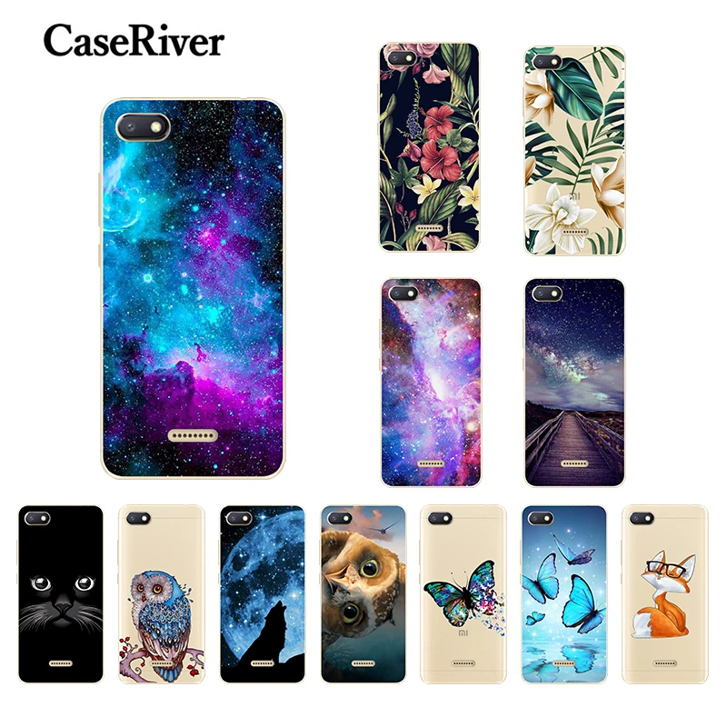

5.45" Xiaomi Redmi 6A Case Cover Soft Silicone Phone 5.45" Xiaomi Redmi 6 Case TPU Back Capa 5.84" Xiaomi Redmi 6 Pro Case