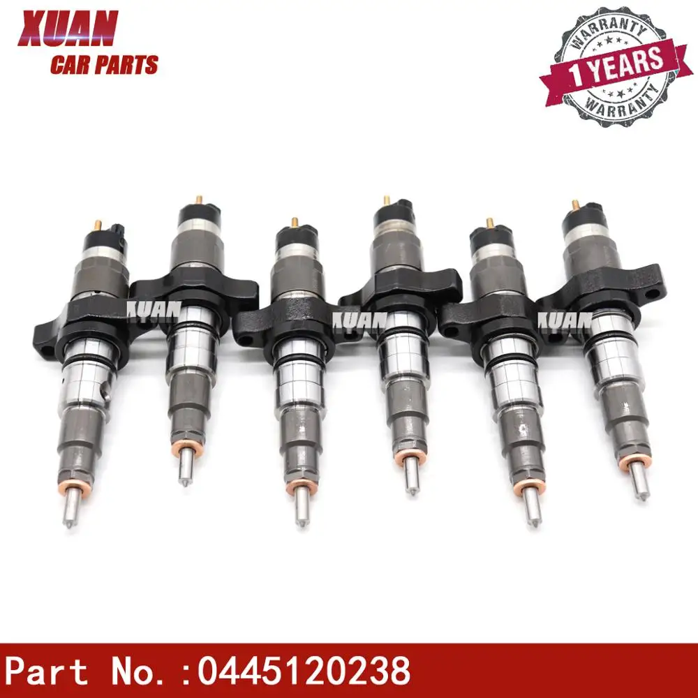 

Original Quality Common Rail Diesel Fuel Injector 0445120238 0986435505 For Dodge Ram 2500 3500 Cummins Trucks 5.9L 2004-2009