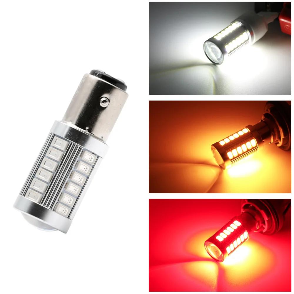 Автомобильная светодиодная лампа 1156 1157 5730 5630 33SMD стоп-сигнал заднего хода 2 цена |