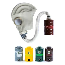 Промышленные Анфас Respiratator Противогаз Бак Вирус Химических Дыхания Маска Краска Пыли, Фильтр Органических Паров Бак Фильтр маска