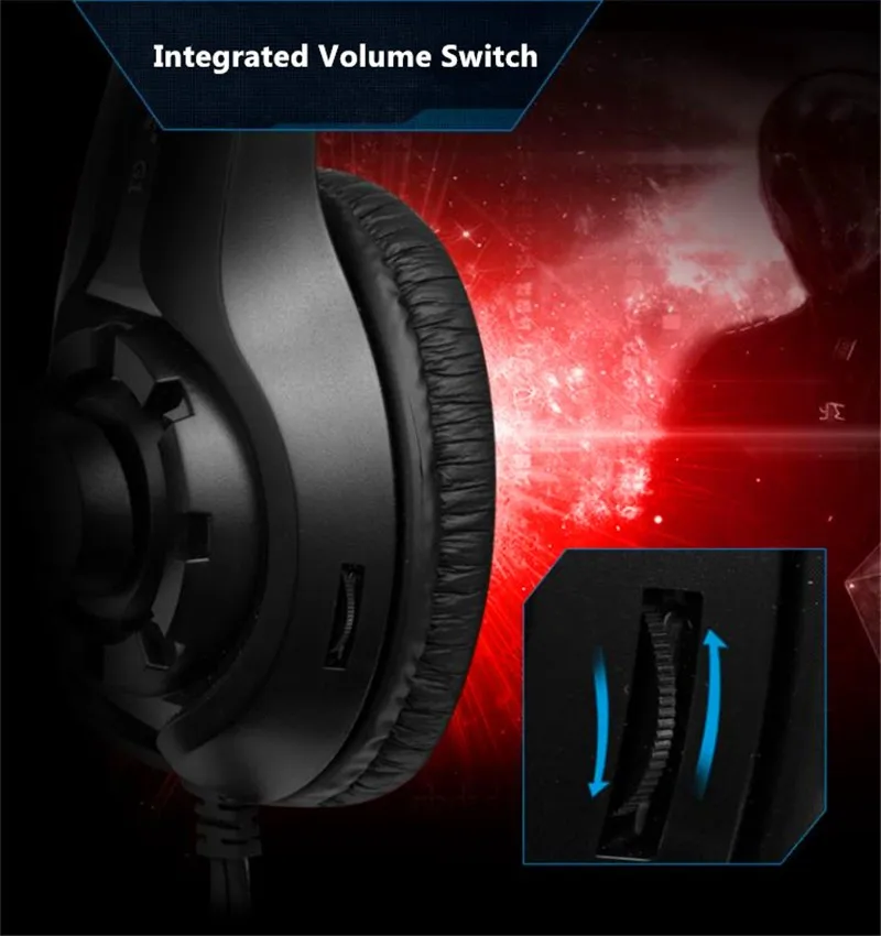 Original LPS G1 Music Super Bass Gaming Headset casque Audio Earphone Light Headphone with Microphone for Computer PC gamer