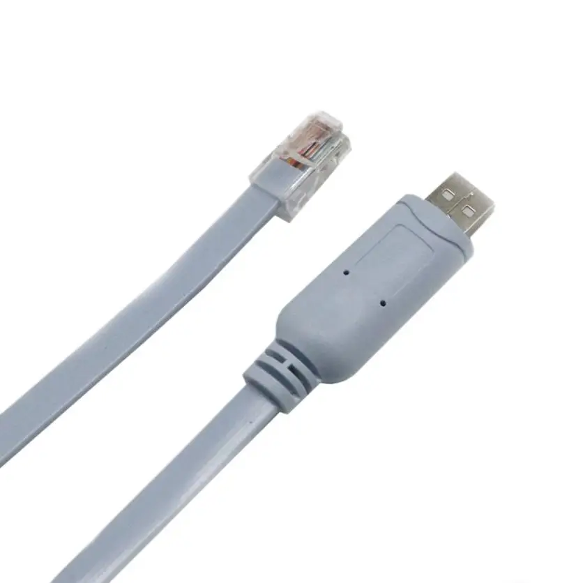 

Omeshin New 1.8M USB to Serial / Rs232 Console Rollover Cable For Cisco Routers Rj45 17Aug16 Dropshipping