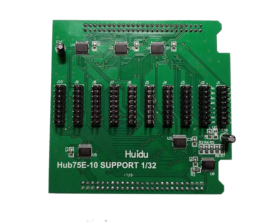 2 LED display control card Hub75E Adapter board 2